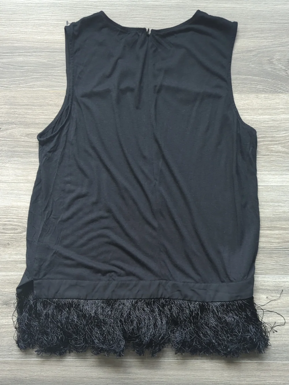J.Crew Women's Fringe Tank Top Tunic Size L